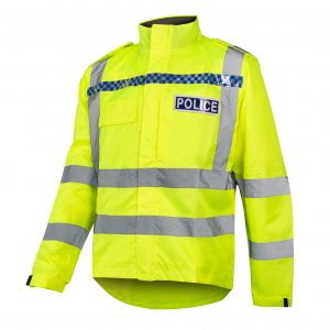 hi-viz-police-waterproof cycle-jacket